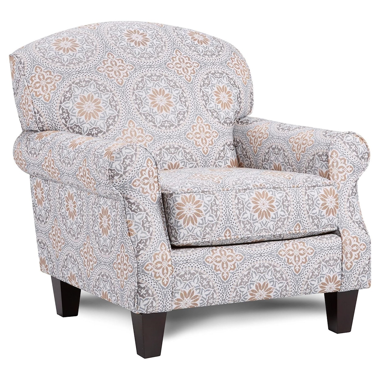 Fusion Furniture 3100 BATES NICKLE Accent Chair