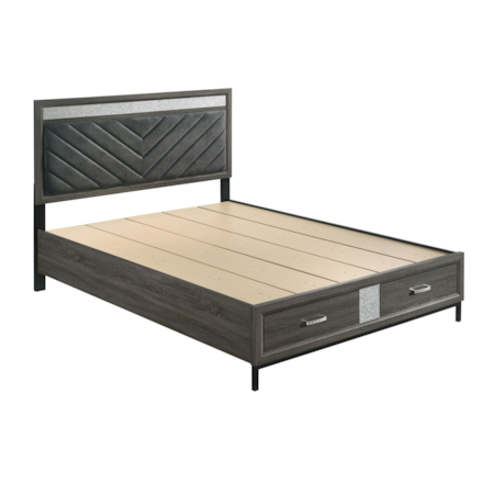 Upholstered Full Bed