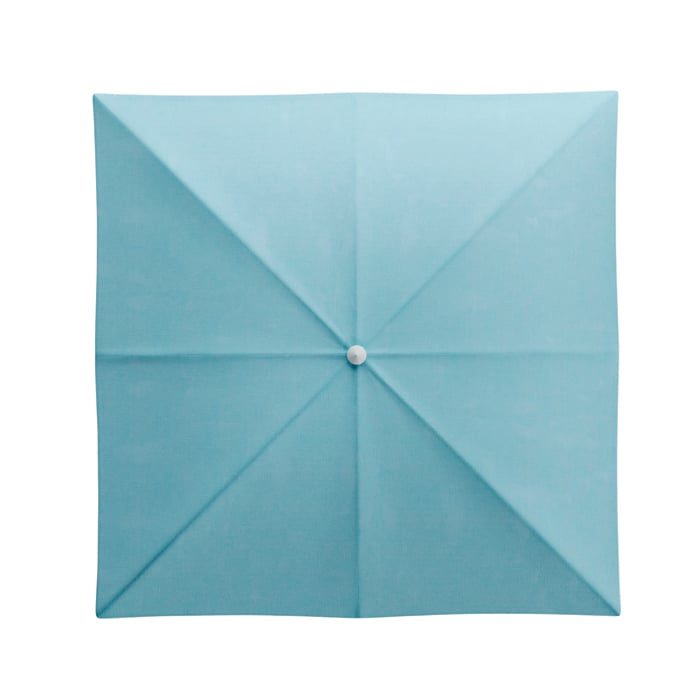 Tropitone Trace 6' Square Manual Lift Umbrella w/Vent