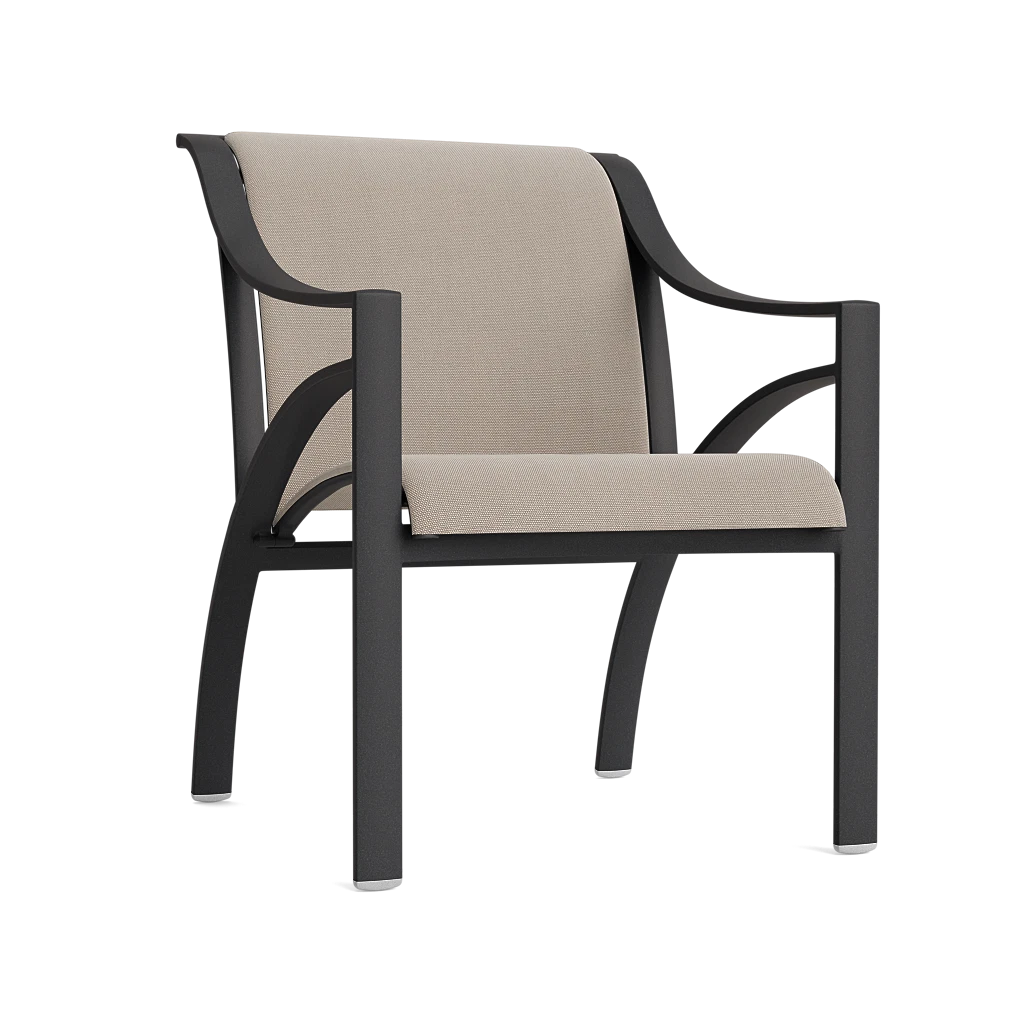 Sling Slope-Arm Dining Chair