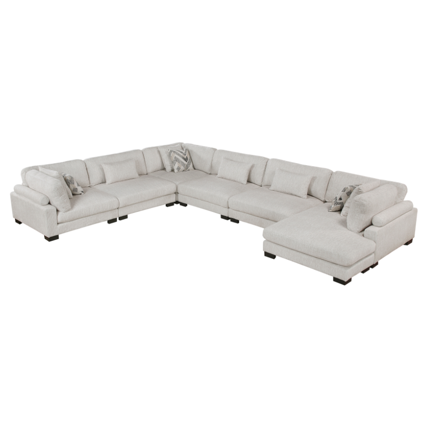 Homelegance Tinley 6-Piece Sectional Sofa with Chaise
