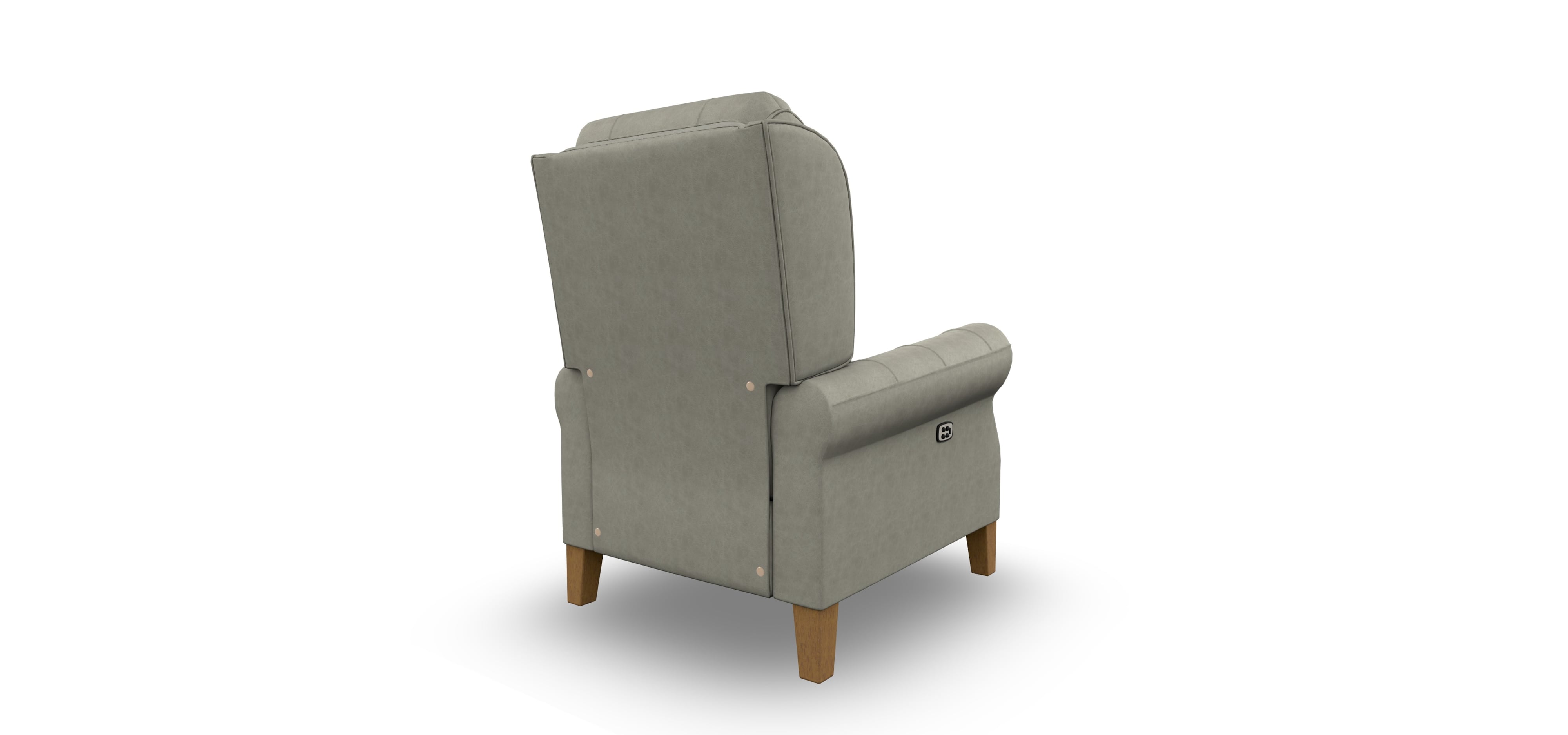 High Leg Push-Back Recliner