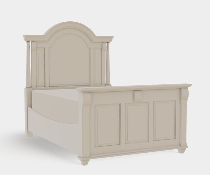 Bartlett's Island Full High Footboard