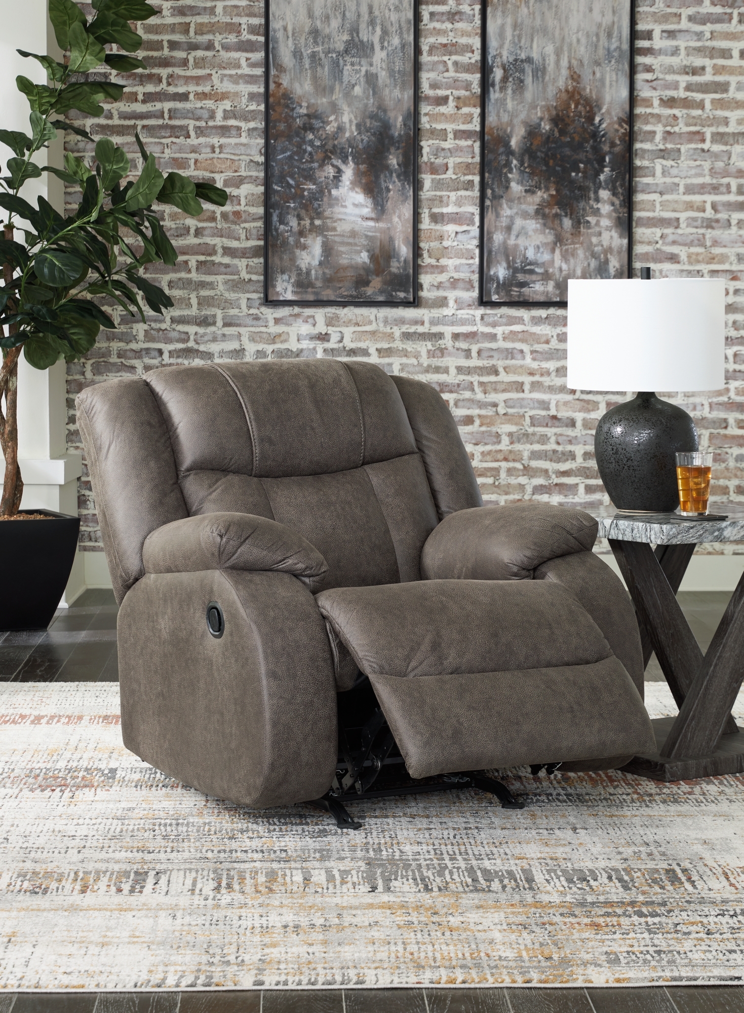 Signature Design by Ashley First Base Living Room Set