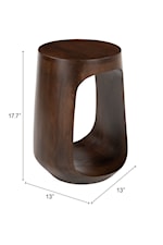 Zuo Okno Collection Contemporary Side Table