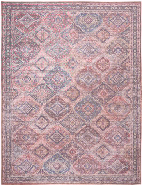 9'2" X 12' Multicolor Rectangle Rug