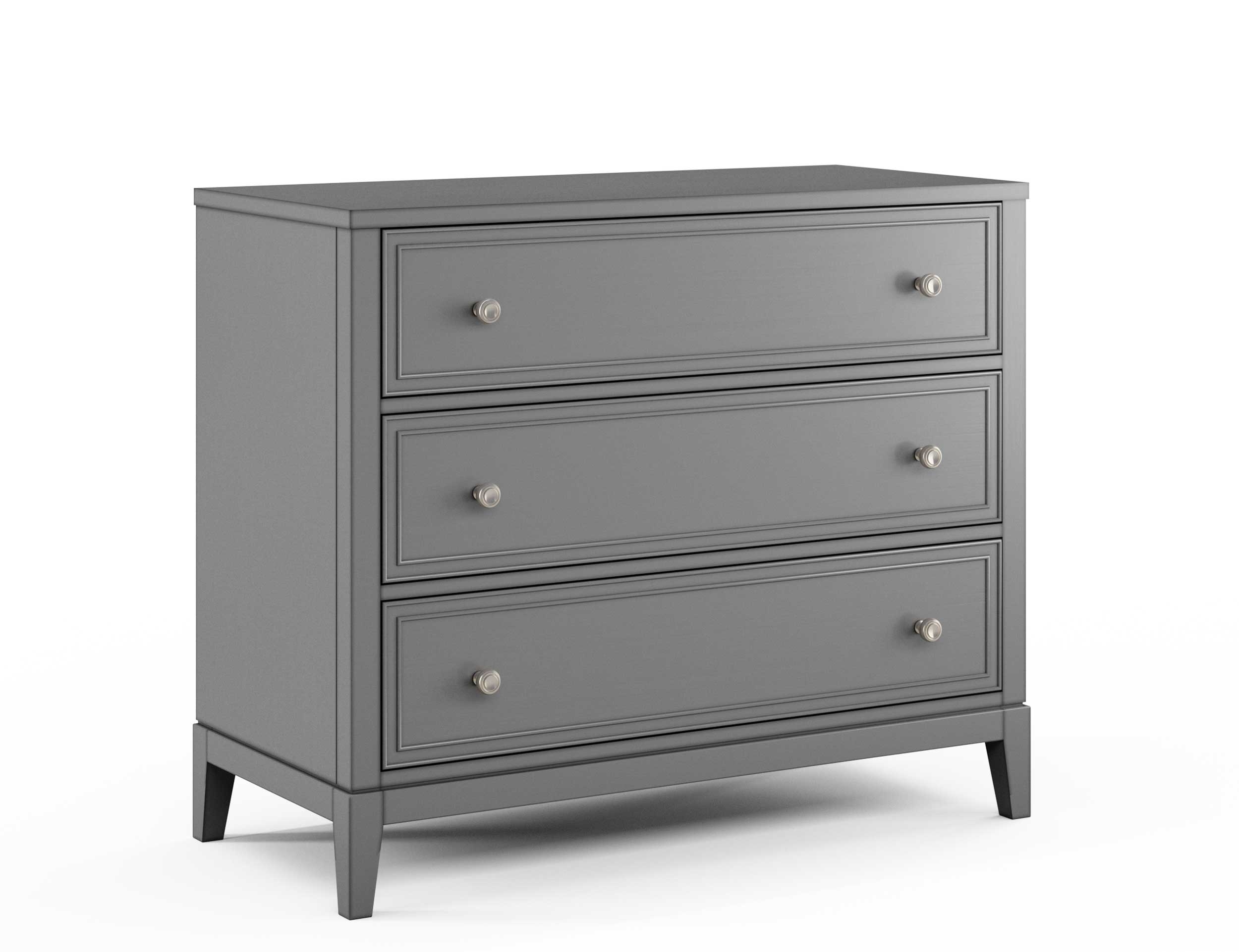 3-Drawer Single Dresser
