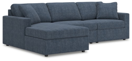 3-Piece Sectional With Chaise