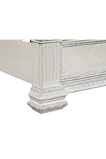 Furniture of America Promenade Traditional Queen Panel Bed with Ornate Moldings