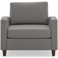 Contemporary Accent Chair with Loose Cushions