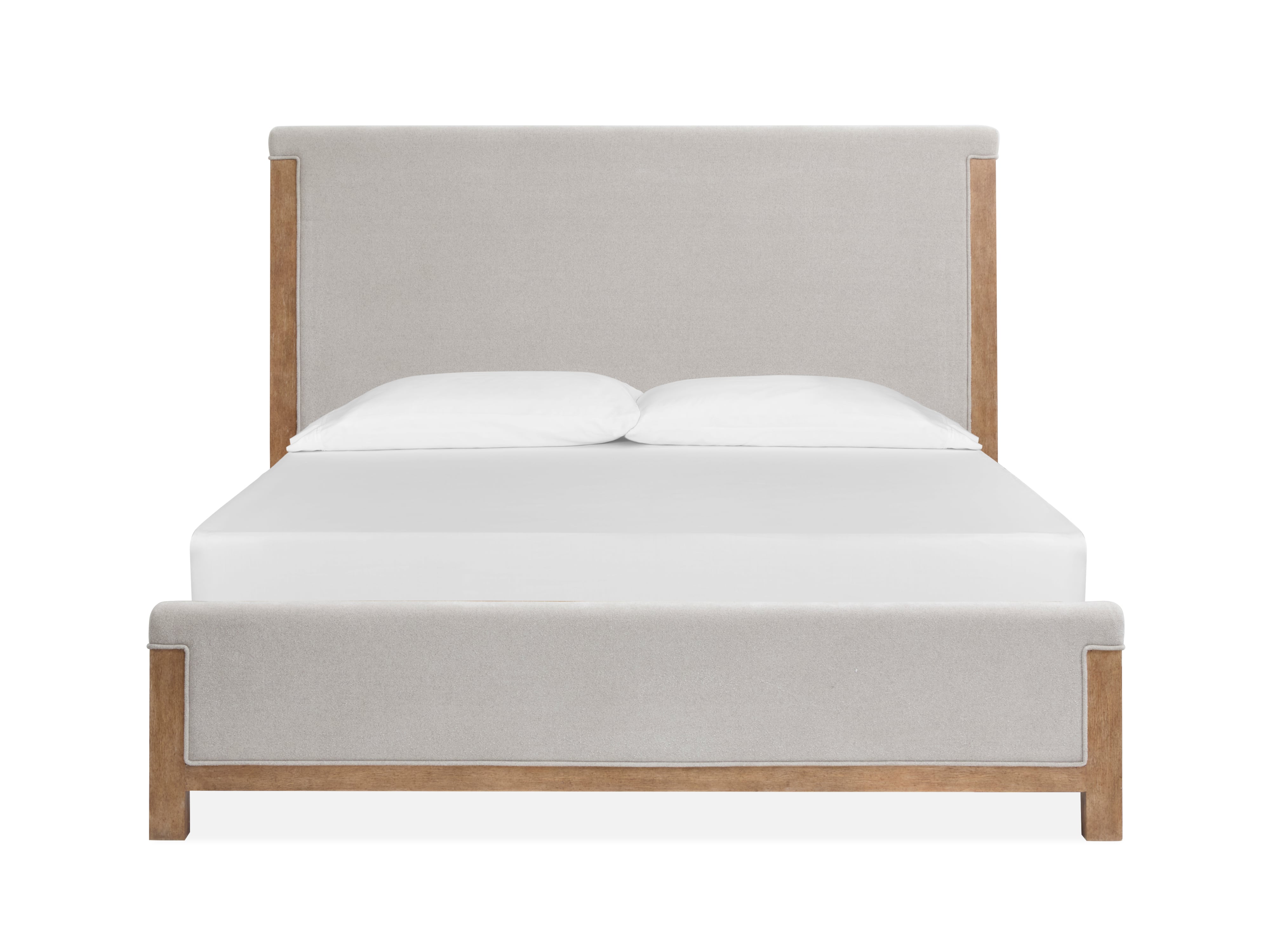 Complete Cal.King Panel Upholstered Bed