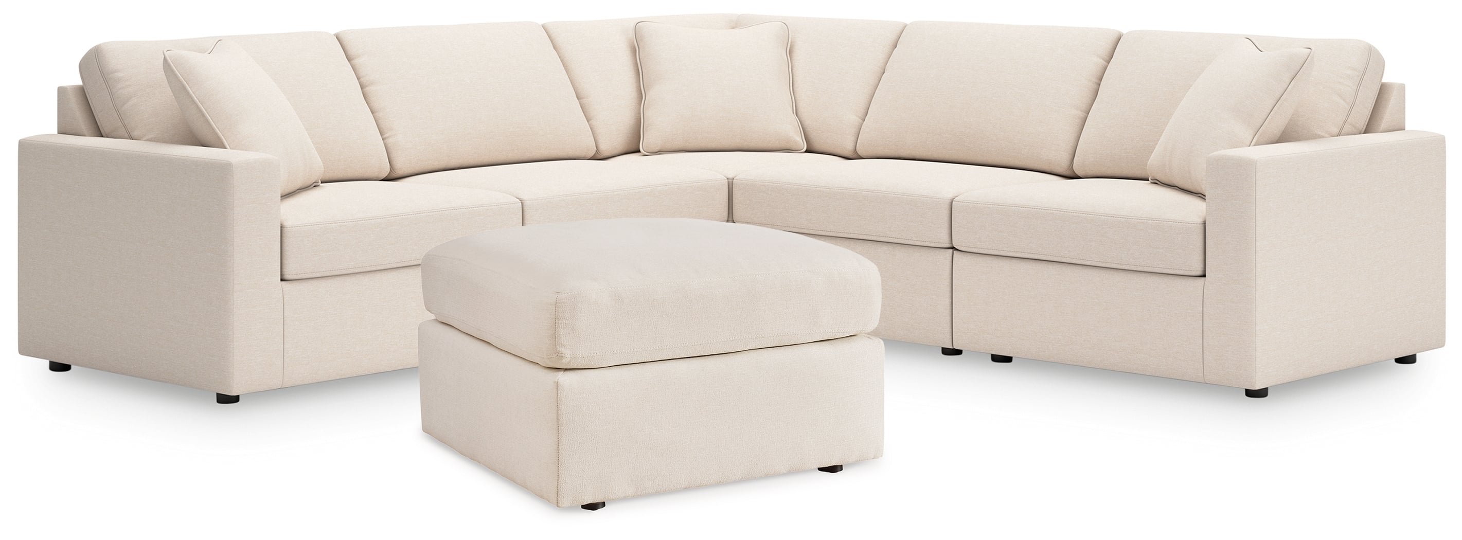 Signature Design by Ashley Modmax 5-Piece Sectional And Ottoman