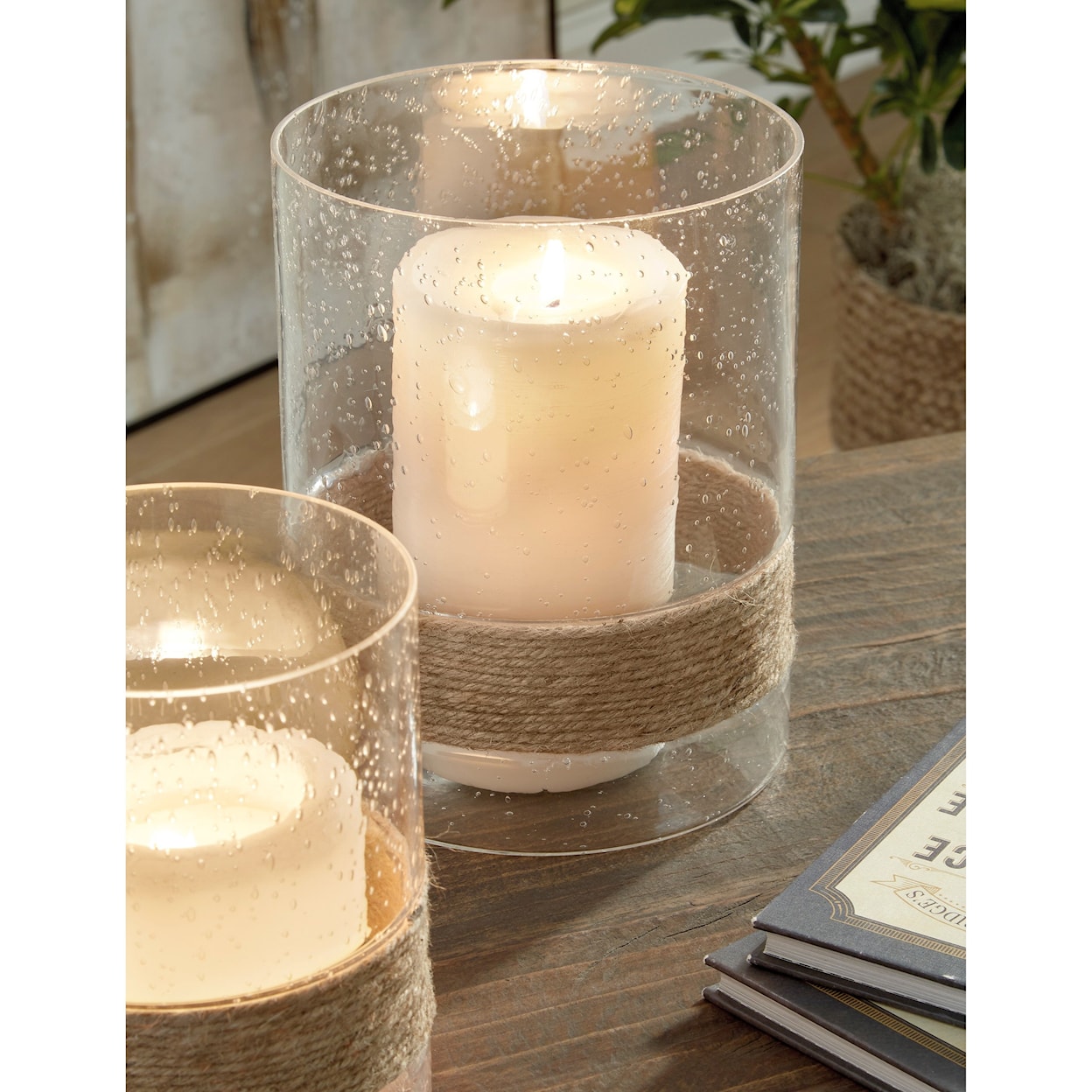 Signature Design by Ashley Accents Eudocia Candle Holder (Set of 2)