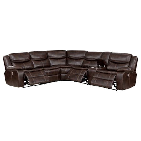 Power Reclining Sectional Sofa