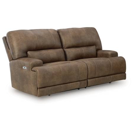 2 Seat Pwr Rec Sofa Adj Hdrest