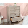 Sauder TRESTLE Trestle 4-Drawer Bedroom Chest