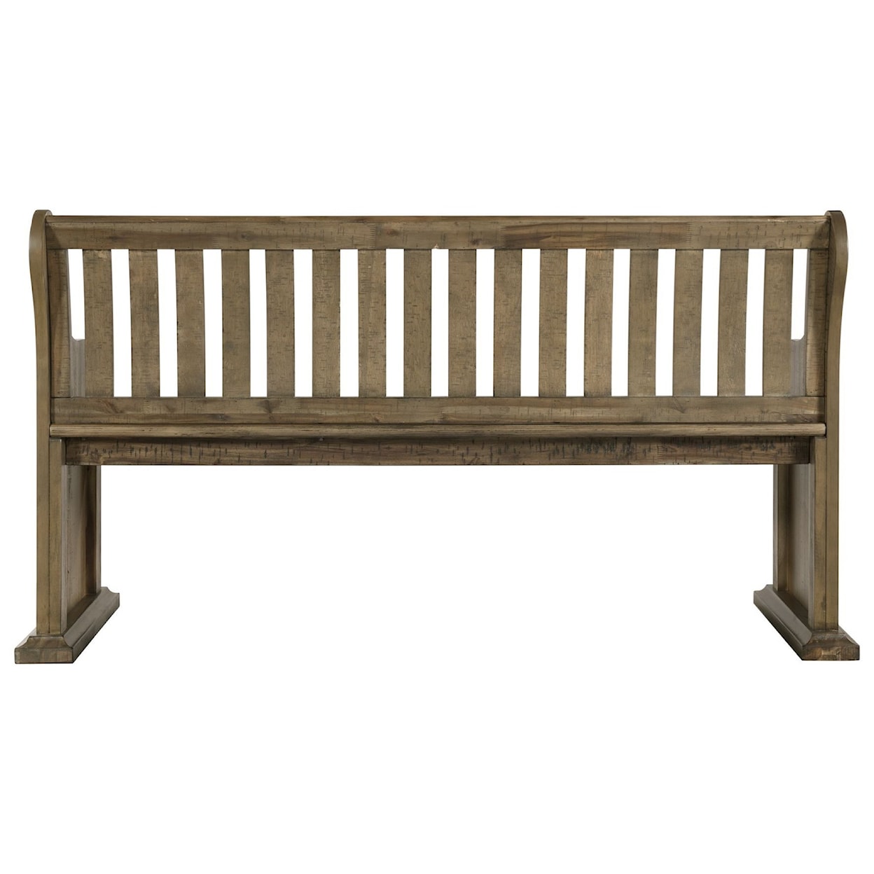 Elements International Stone Pew Bench