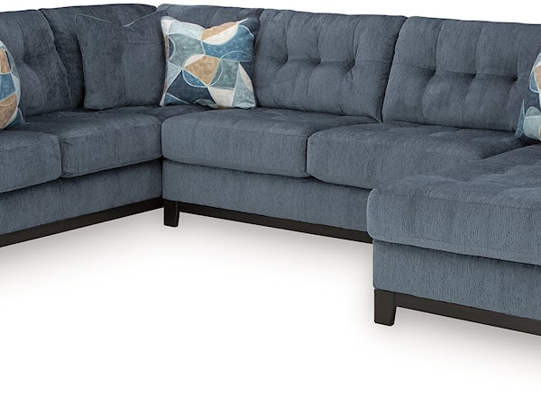 3-Piece Sectional With Chaise