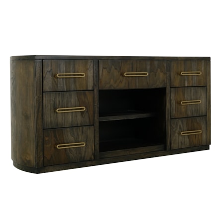 7-Drawer Storage Console