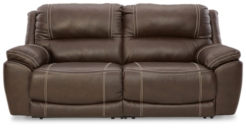 2-Piece Power Reclining Sectional Loveseat