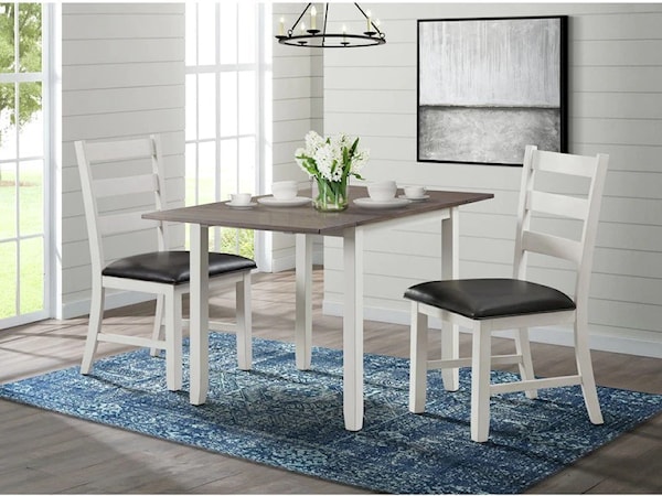 3-Piece Table & Chair Set