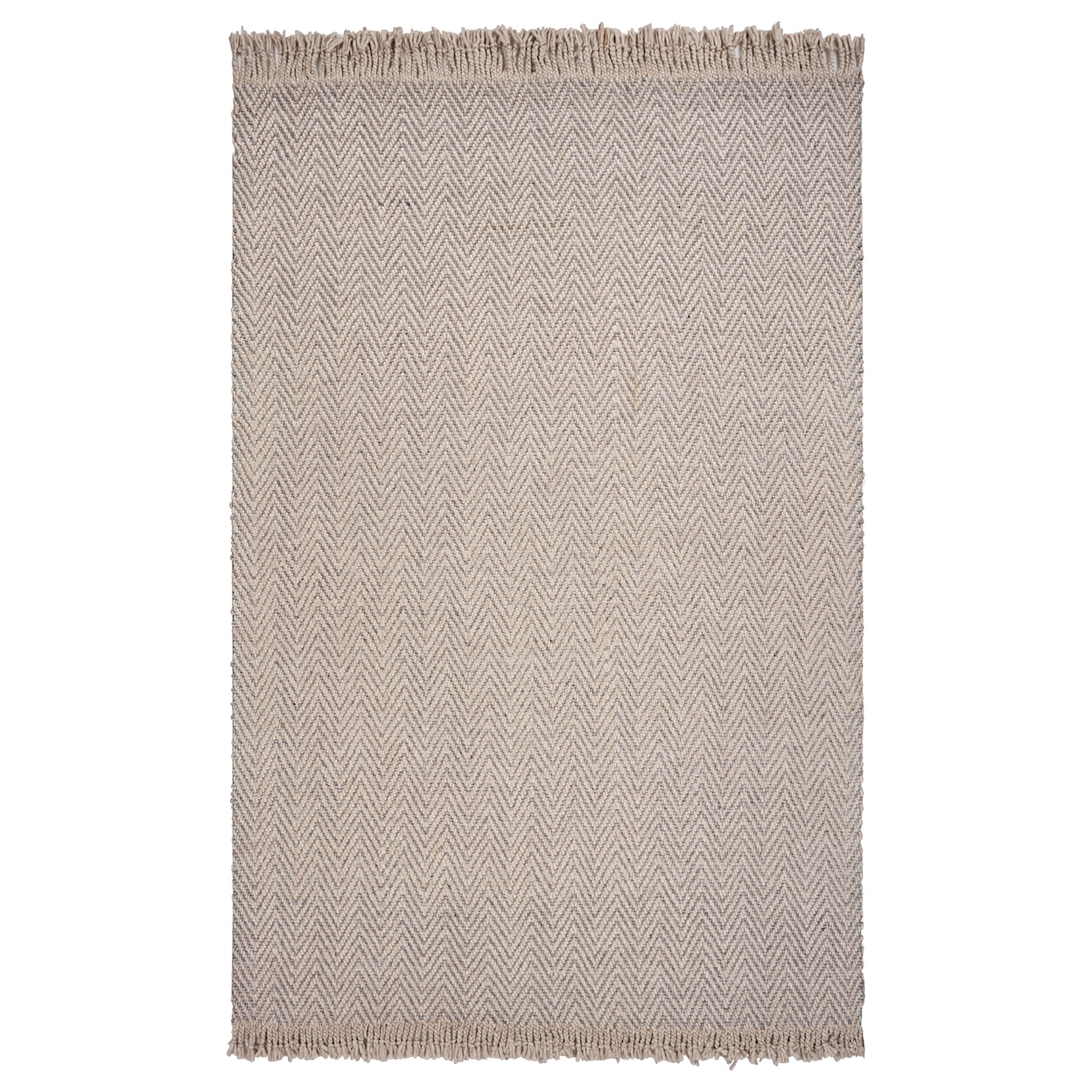 Kas Maui 8'6" x 11'6" Oatmeal Herringbone Rug