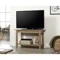 Transitional TV Stand with Lower Storage Shelf