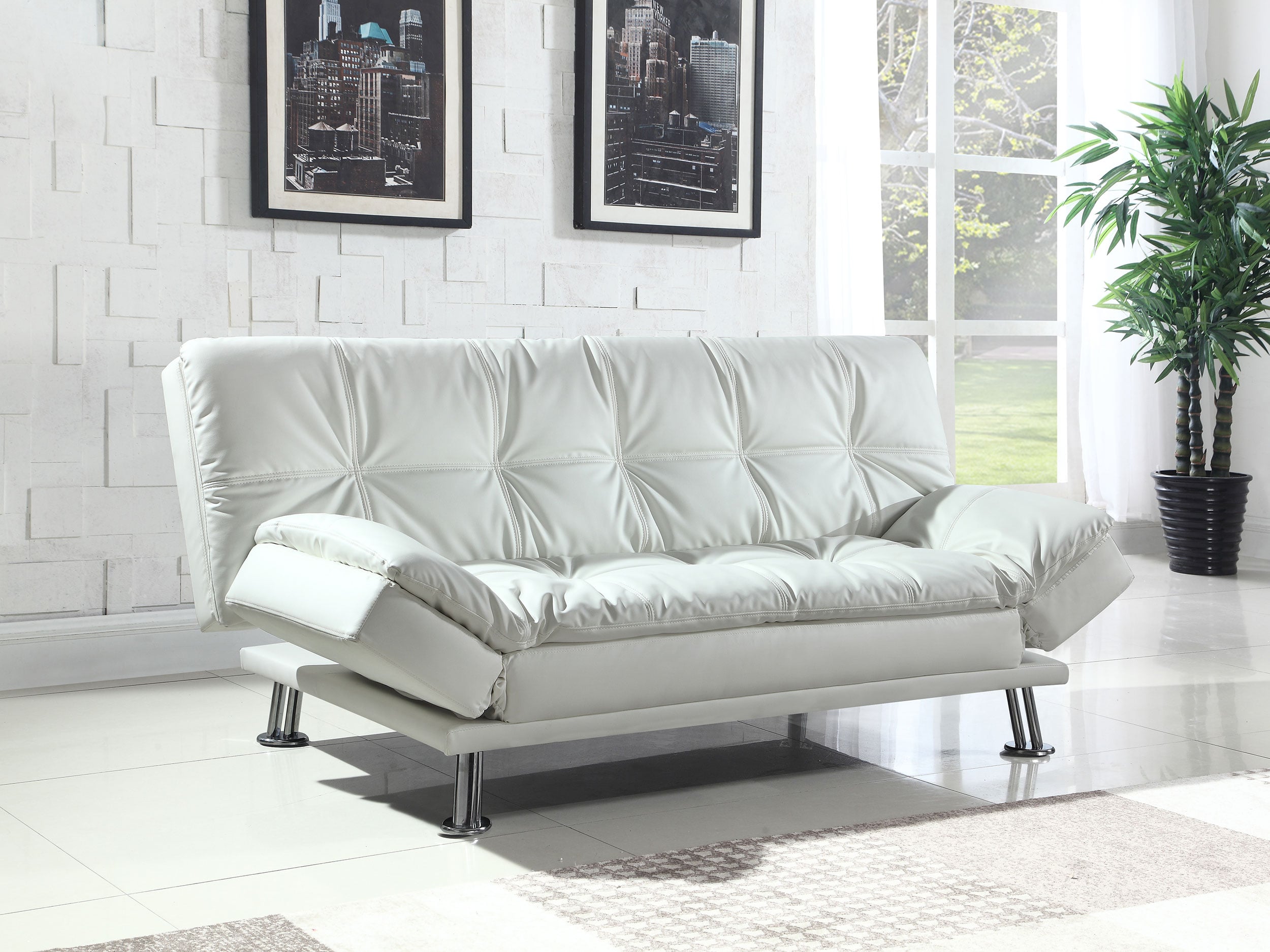 Dilleston Tufted Convertible Sofa Bed