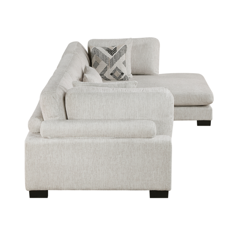Homelegance Tinley 3-Piece Sectional Sofa with Chaise