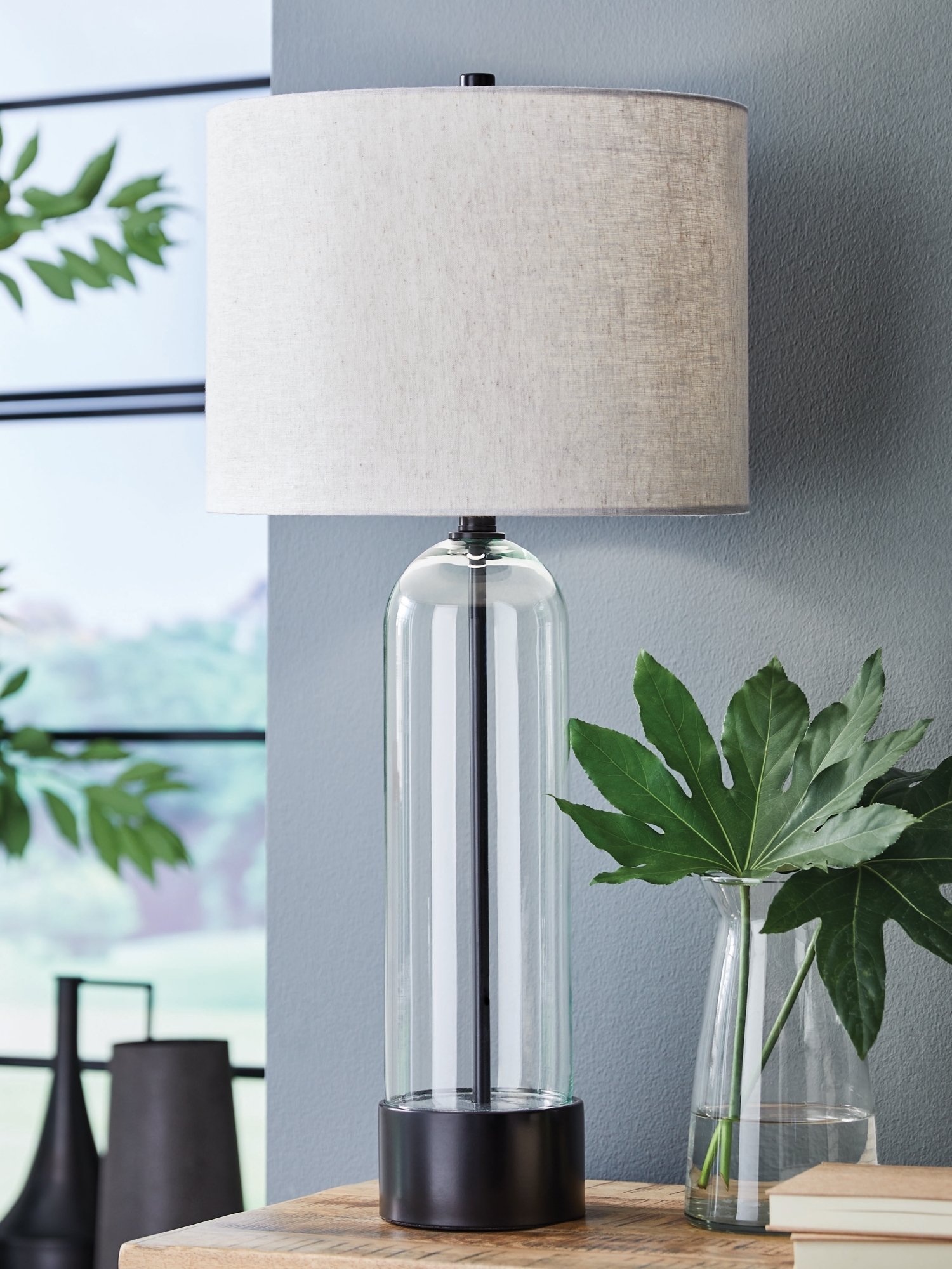 Glass Table Lamp