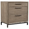 Aspenhome Leona Nightstand with Three Drawers