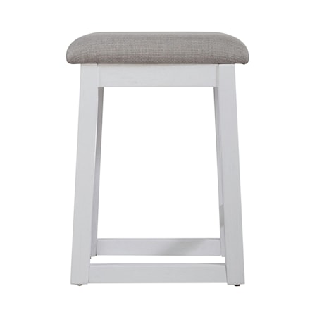 Upholstered Console Stool