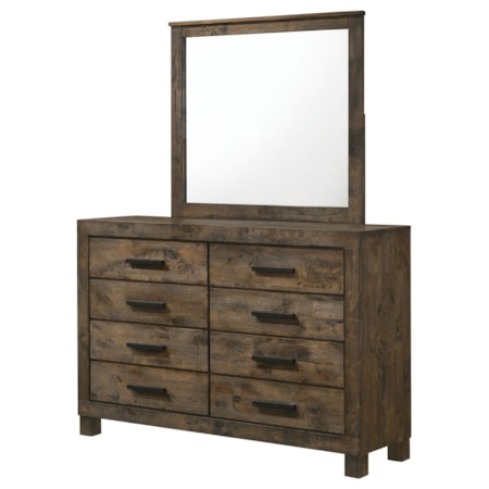 Woodmont 8-drawer Dresser w/ Mirror