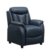 Casual Children's Manual Recliner with Pillow Arms