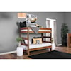 FUSA Arlette Twin/Twin Bunk Bed