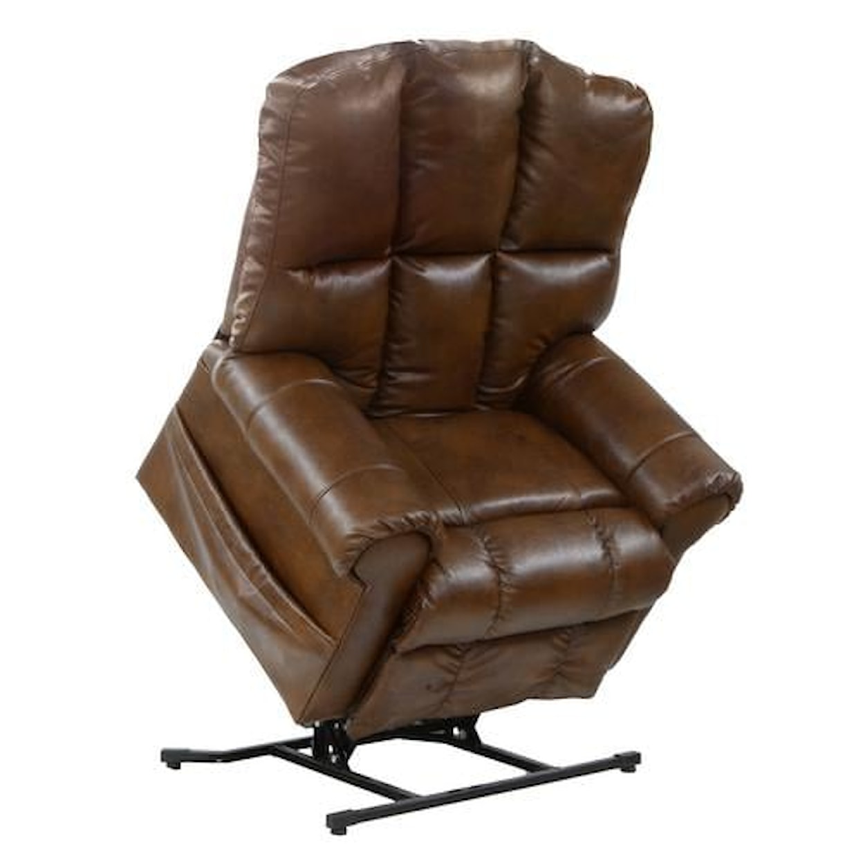 Carolina Furniture 4898 Stallworth Power Lift Full Lay-Out Chaise Recliner