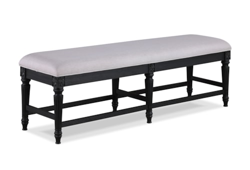 Kingsbury Transitional Upholstered Dining Bench