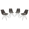 Diamond Sofa Furniture Theo 4-Pack Dining Chairs