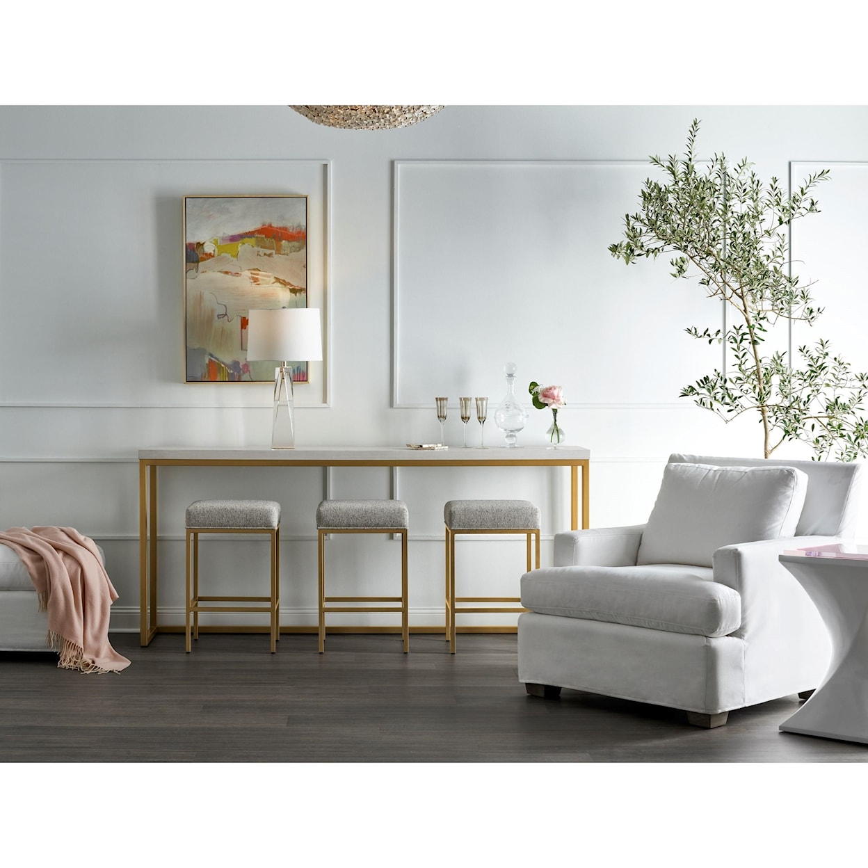 Universal Love. Joy. Bliss.-Miranda Kerr Home Console Table