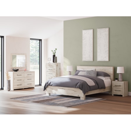 King Panel Bed