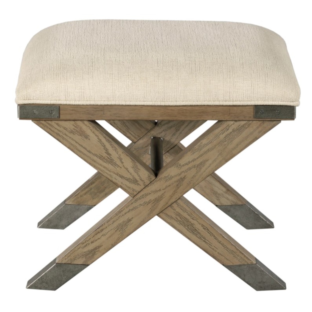 Hammary Crawford Upholstered Stool