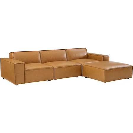 4-Piece Sectional Sofa