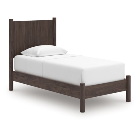 Twin Panel Platform Bed