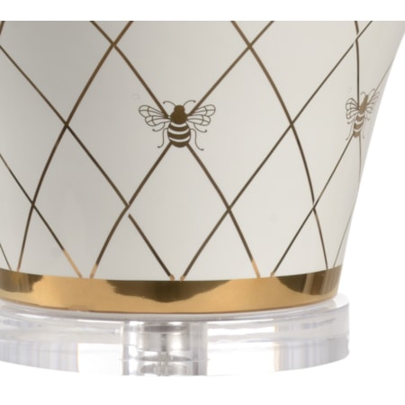 Ginger Jar Lamp - White