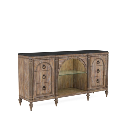 Server with Stone Top