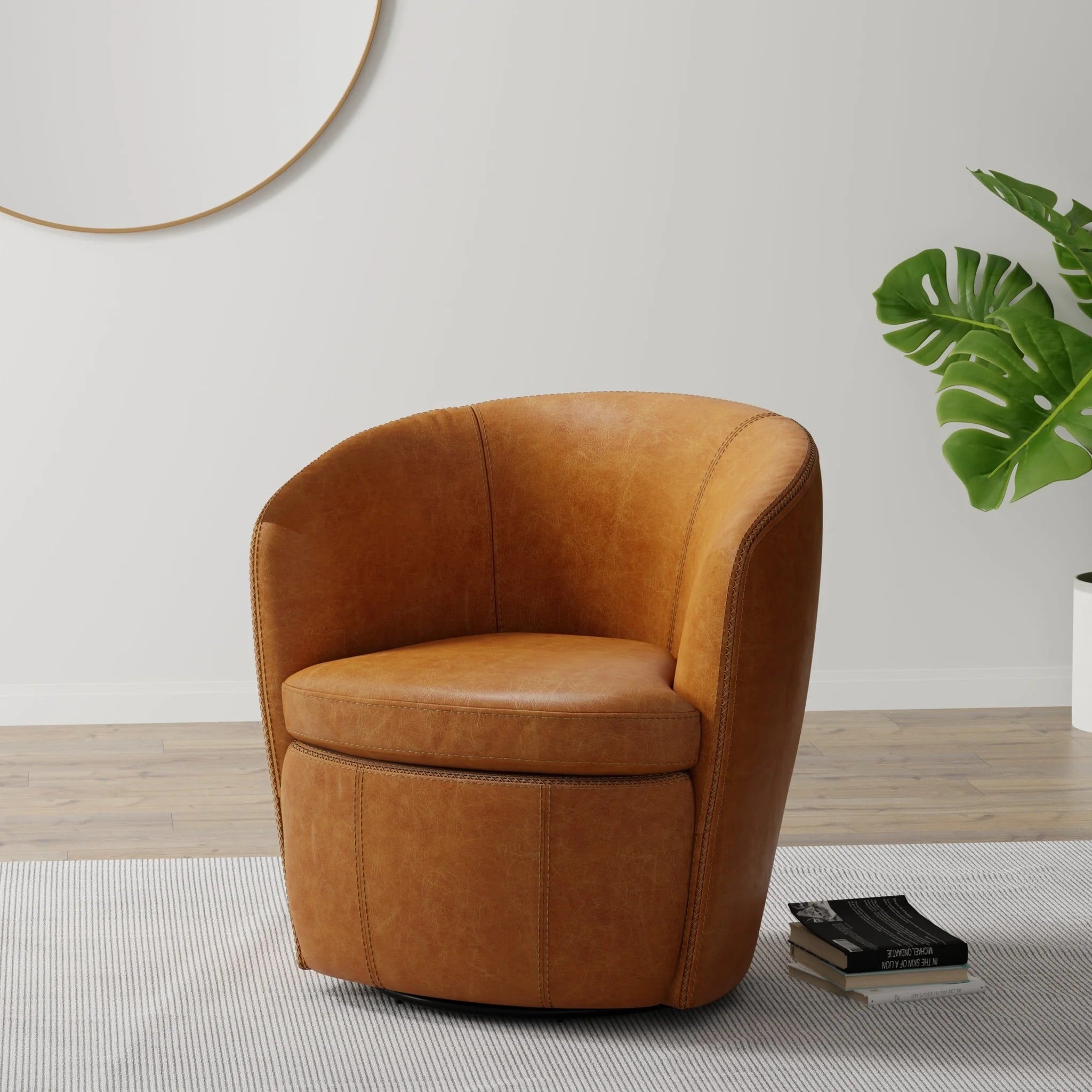Parker Living Barolo Swivel Barrel Chair