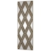 Uttermost Alternative Wall Decor Tahira Geometric Argyle Pattern Wall Mirror