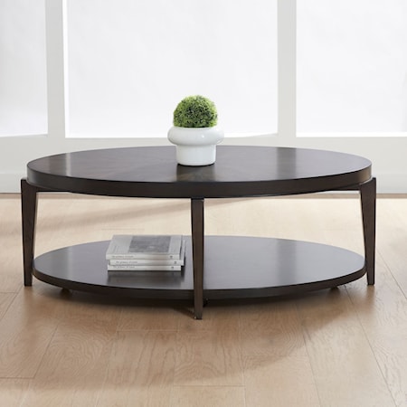 Oval Cocktail Table