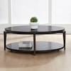 Libby EARHART Oval Cocktail Table