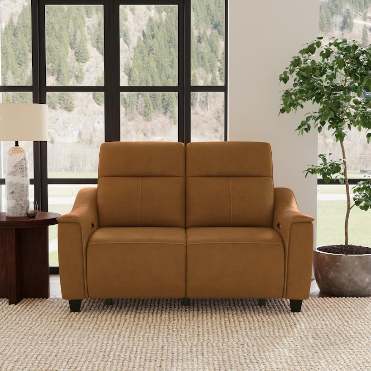 Flexsteel Walter Power Reclining Loveseat